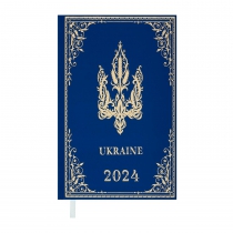 Щоденник датов. UKRAINE, A6, блакитний Buromax BM.2546-14