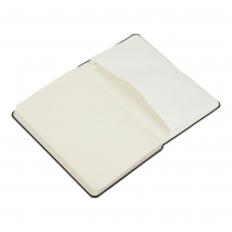 Книжка записная MACHO, на резинке, 136х207мм, 96 л., клит., офсет крем., тв.лам.обкл., графитовая Buromax BM.255107-50