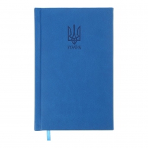 Щоденник датований 2026 HERALDRY, A6, світло-синій, иск.кожа/поролон Buromax BM.2584-02