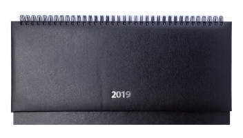 Планинг датированный 2019 STRONG, 120 стр. черный Buromax