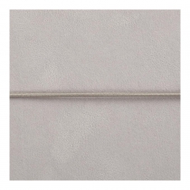 Щотижневик датований 2026 VELOUR, A5, світло-сірий, штуч.шкіра Buromax BM.2710-20