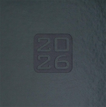 Щоденник датований 2026 BRAVO, A4, зелений, штуч. шкіра/поролон Buromax BM.2740-04