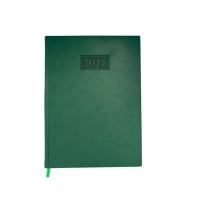 Щоденник датований 2018 GENTLE (Torino), A4, 336 стор. зелений Buromax