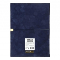 Щоденник датований 2026 PATRIOT VELOUR, A4, синій, штучна шкіра Buromax BM.2770-02