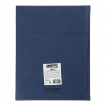 Щотижневик датований 2026 ORION, A4, синій, штуч. шкіра/поролон Buromax BM.2783-02