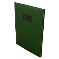Еженедельник датированный 2018 GENTLE (Torino), A4, 136 стр. зеленый Buromax