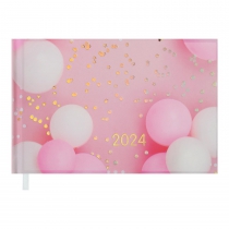 Щотижневик кишеньковий датований 2024 ONLY, рожевий Buromax BM.2811-10