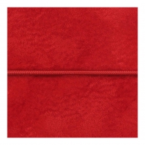 Еженедельник датов. 2026 карман. VELOUR, 85*153, красный, штуч. кожа Buromax BM.2891-05