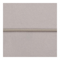 Еженедельник датирован 2026 карман. VELOUR, 85*153, светло-серый, штуч.кожа Buromax BM.2891-20