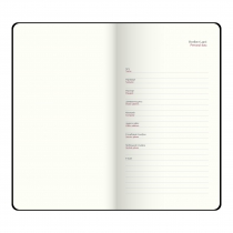 Еженедельник датирован 2026 карман. SALERNO, 85*153, зеленый, штуч. кожа Buromax BM.2892-04