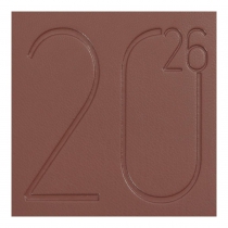 Еженедельник датирован 2026 карман. MORANDI STYLE, 85*153, медный, штуч. кожа Buromax BM.2897-33