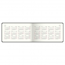 Щотижневик датований 2026 кишеньк. SALERNO, 153*87, червоний, штуч. шкіра Buromax BM.2903-05