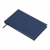 Щотижневик датований 2026 кишеньк. ORION, 153*87, синій, штуч. шкіра/поролон Buromax BM.2906-02