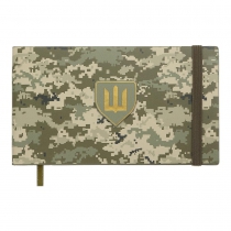 Еженедельник датирован 2026 карман. MILITARY, 153*87, светло-зеленый, штуч. кожа Buromax BM.2908-15