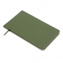 Еженедельник датированный 2026 карман. MORANDI STYLE, 153*87, зеленый, штуч. кожа Buromax BM.2909-04