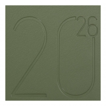 Еженедельник датированный 2026 карман. MORANDI STYLE, 153*87, зеленый, штуч. кожа Buromax BM.2909-04