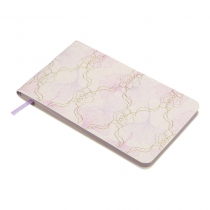 Еженедельник датирован 2026 карман. BLOOM, 153*87, фиолетовый, штуч. кожа Buromax BM.2911-07