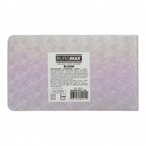 Еженедельник датирован 2026 карман. BLOOM, 153*87, серебряный, штуч. кожа Buromax BM.2911-24