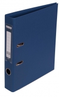 Реєстратор ELITE двосторонній А4, 50мм, PP, т.синій, збірний Buromax BM.3002-03c