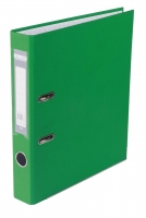 Регистратор односторонний LUX JOBMAX А4, 50мм PP, зеленый, сборный Buromax BM.3012-04c