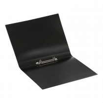 Папка пластиковая с 2-ма кольцами, А4 (25мм), JOBMAX, черный Buromax BM.3161-01