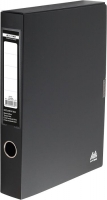 Бокс для документів на липучці, 55мм, чорний Buromax BM.3201-01