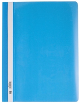 Швидкозшивач пластик. А4, PP, блакитний Buromax BM.3311-14