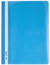 Швидкозшивач пластик. А4, PP, блакитний Buromax BM.3311-14