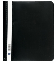 Швидкозшивач пластик. А5, PP, чорний Buromax BM.3312-01