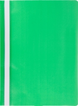Скоросшиватель пластик. А4, PP, JOBMAX, зеленый Buromax BM.3313-04