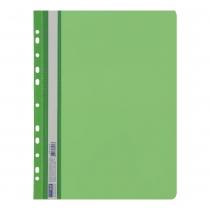 Папка-швидкозшивач з перфорацією. А4, зелена, 12шт/уп Buromax BM.3316-04
