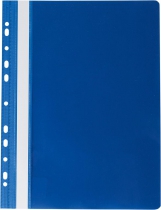 Швидкозшивач A4 PROFESSIONAL (11отв. PVC, т.-син.) Buromax BM.3331-03
