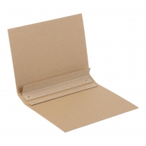 Папка архівна, з планками для підшивання документів, А4, картон 1.5 мм, крафт Buromax BM.3338