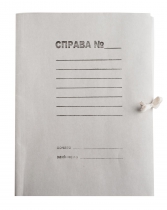 Папка на завязках JOBMAX, А4, картон, клеєний клапан Buromax BM.3359