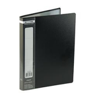 Папка с 20 файлами, А5, черный Buromax BM.3604-01