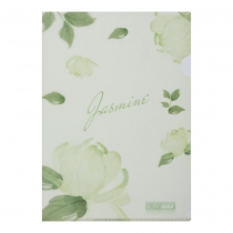 Папка-уголок А4, JASMINE ARABESKI, полупрозрачная, мятная Buromax BM.3854-38