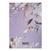 Папка-кутик А4, LILAC ARABESKI, напівпрозора, сливова Buromax BM.3854-48