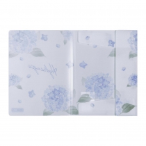 Папка А4 на гумках, DREAM ARABESKI, напівпрозора, світло-синя Buromax BM.3908-30