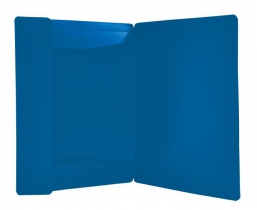 Папка пластикова А4 на гумках, JOBMAX, синій Buromax BM.3911-02