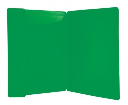 Папка пластикова А4 на гумках, JOBMAX, зелений Buromax BM.3911-04