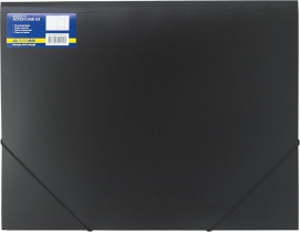 Папка пластиковая А3 на резинках, PROFESSIONAL, черный Buromax BM.3918-01