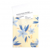 Папка-конверт А6 на кнопці, MYOSOTIS ARABESKI, напівпрозора, маренго Buromax BM.3922-53