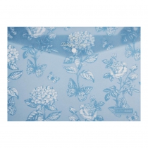 Папка-конверт А4 на кнопці, GLADE ARABESKI, напівпрозора, синьо-сіра Buromax BM.3943-95