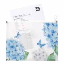 Папка-конверт А4 на zip-блискавці, MYSTERY ARABESKI, напівпрозора, прозора Buromax BM.3948-00