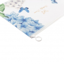 Папка-конверт А4 на zip-блискавці, MYSTERY ARABESKI, напівпрозора, прозора Buromax BM.3948-00