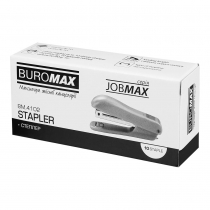 Степлер пластиковый круглый в 10арк. (скобы №10), JOBMAX, синий Buromax BM.4102-02