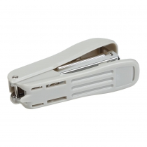 Степлер пластиковый круглый в 10арк. (скобы №10), JOBMAX, серый Buromax BM.4102-09