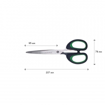 Ножницы офисные JOBMAX, 207мм Buromax BM.4534-04