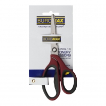 Ножницы офисные,180 мм,MORANDI STYLE, бордовые Buromax BM.4539-13