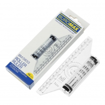 Лінійка-рейсшина роликова 15 см Buromax BM.5833